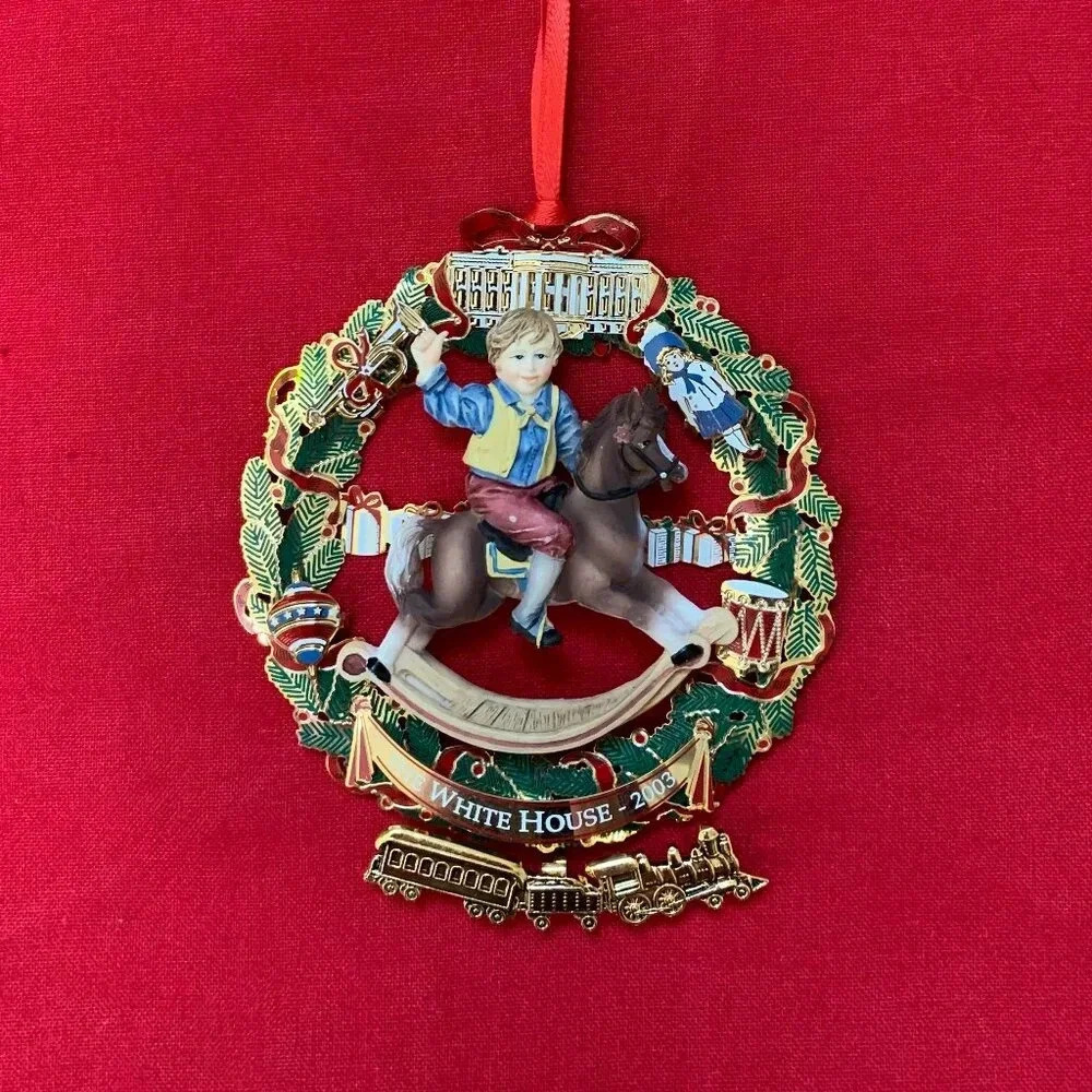 2003 White House Historical Association Ulysses S. Grant Christmas Ornament